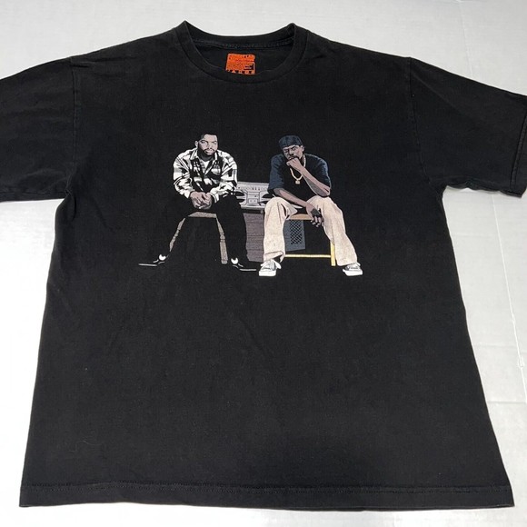 Forest Lab Friday Movie Ice Cube Chris Tucker Black Graphic Shirt Men's Large - Picture 2 of 8